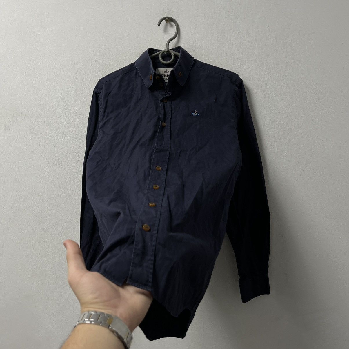 Vivienne Westwood Vivienne Westwood Shirt Button Up Long Sleeve Size US L / EU 52-54 / 3 - 7 Thumbnail