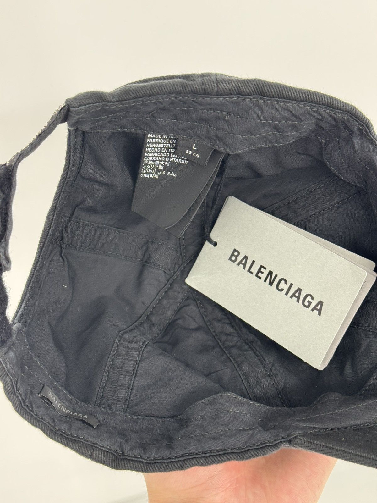 Balenciaga Balenciaga Baseball Cap Size ONE SIZE - 3 Thumbnail
