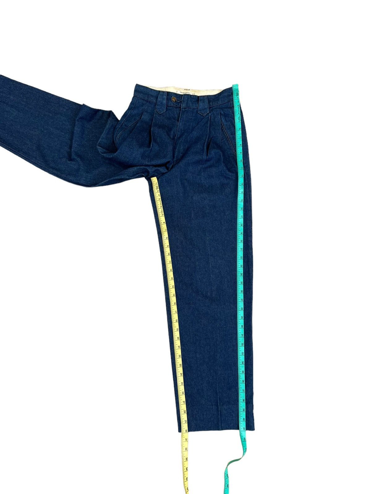 Valentino VALENTINO GARAVANI JEANS Air- Navy Baggy Denim Trouser Size US 28 / EU 44 - 5 Thumbnail