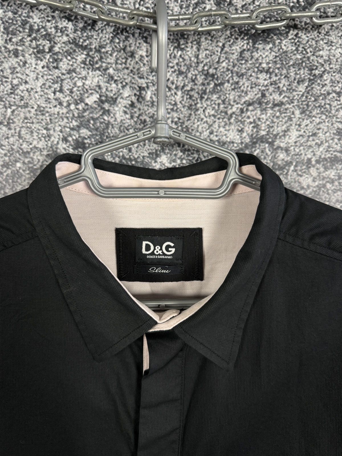 Dolce & Gabbana Dolce Gabbana Long Sleeve Slim Shirt Button Up Italy Size 54 Size US L / EU 52-54 / 3 - 7 Thumbnail