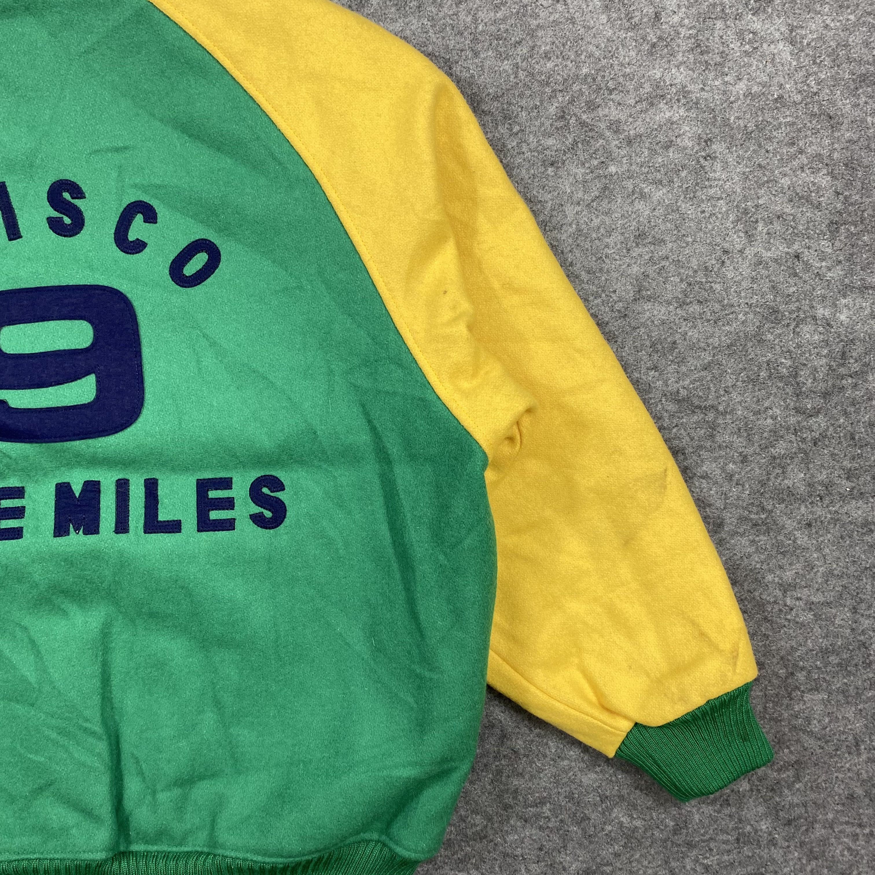 Japanese Brand VINTAGE 90s NINE MILES "FRISCO 9" Varsity Jacket-535 Size US M / EU 48-50 / 2 - 9 Thumbnail