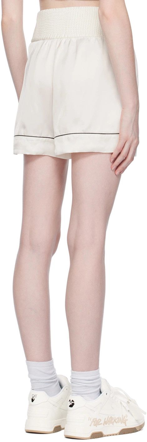 Off-White o1y1225 Logo Short in Off-White Size 26" / US 2 / IT 38 - 3 Thumbnail