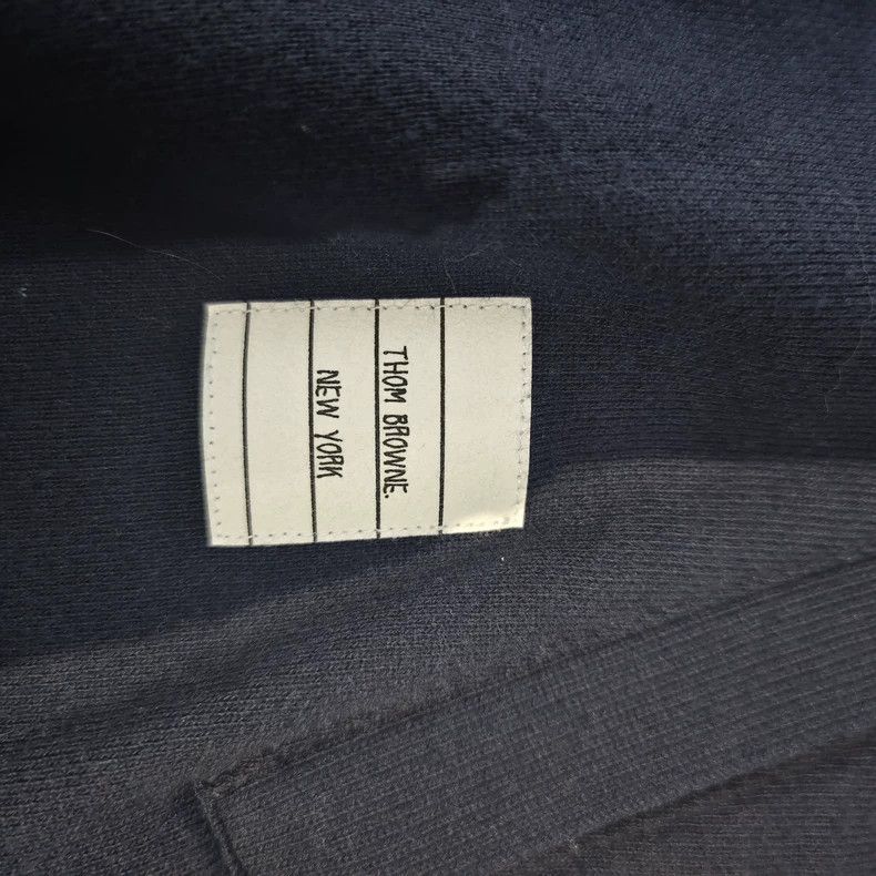 Thom Browne Thom Browne Classic hooded hoodie Size US S / EU 44-46 / 1 - 4 Thumbnail