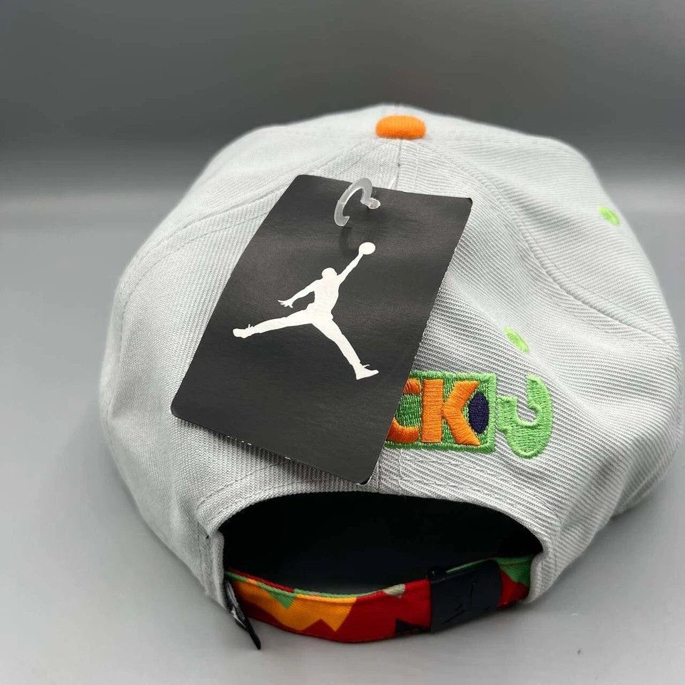Jordan Brand Air Jordan Hat Men Space Jam What's Up Nike Strap Back Size ONE SIZE - 5 Thumbnail