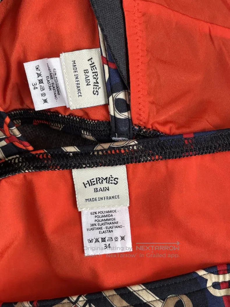 Other Hermes Classic Pattern Swimsuit Size XXS / US 00 / IT 34 - 4 Thumbnail