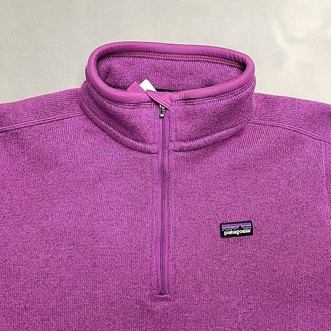 Patagonia Patagonia Better Sweater Womens M Purple 1/4 Zip Fleece Casual Pullover Outdoors - Gently Used Size M / US 6-8 / IT 42-44 - 3 Thumbnail