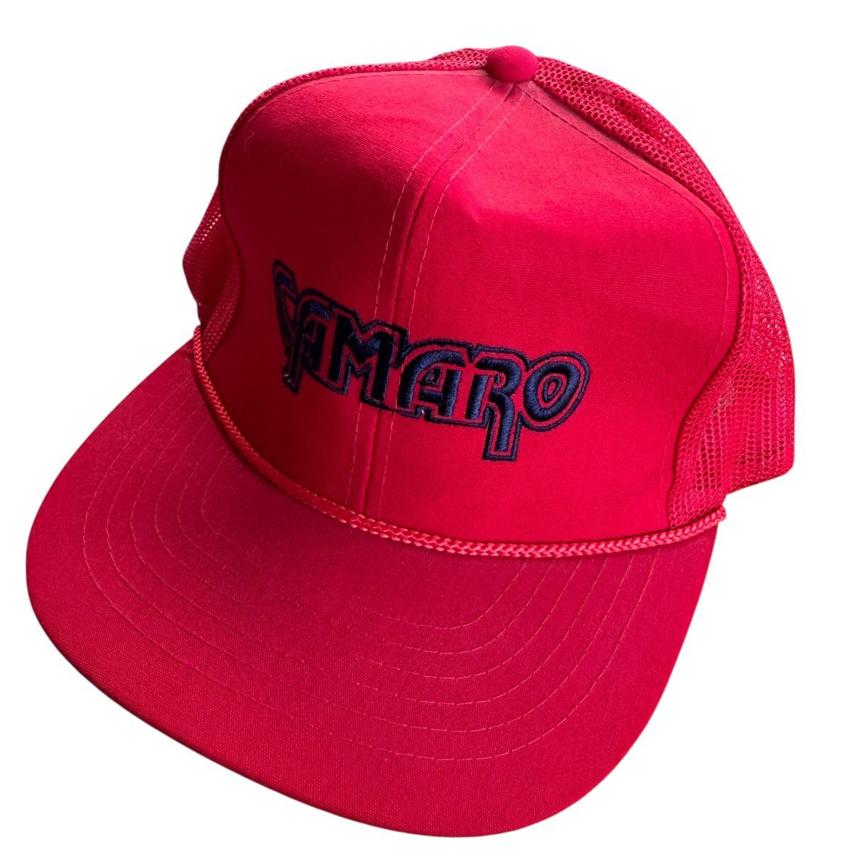 Vintage vintage Camaro rope trucker hat Size ONE SIZE - 2 Thumbnail