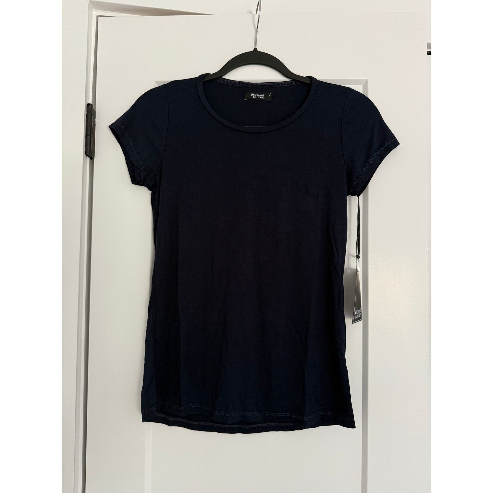 REVOLVE $66 New Michael Lauren Fitted Tee - Navy Small Size S / US 4 / IT 40 - 2 Thumbnail