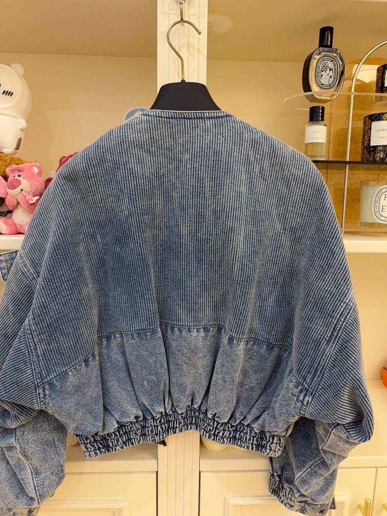 Louis Vuitton Louis Vuitton size 34 Ribbed denim jacket 2503-Nextarrow Size US M / EU 48-50 / 2 - 2 Thumbnail