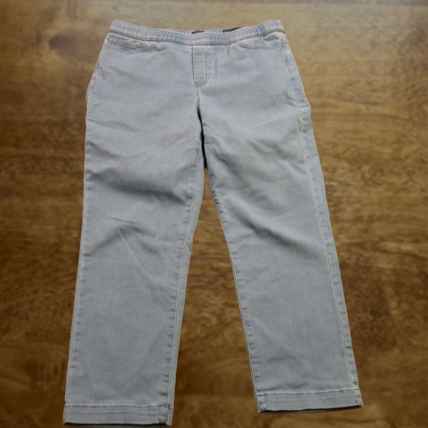 J. Jill J. Jill Jeans Womens Medium Denim Pockets Blue Straight Leg Slim Ankle Size 24" / US 00 / IT 34 - 1 Thumbnail