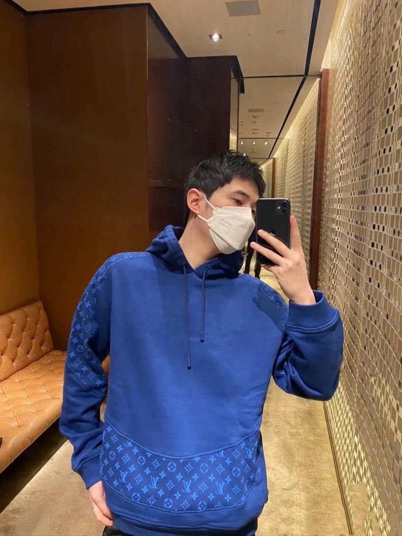 Louis Vuitton Monogram Patchwork Hoodie