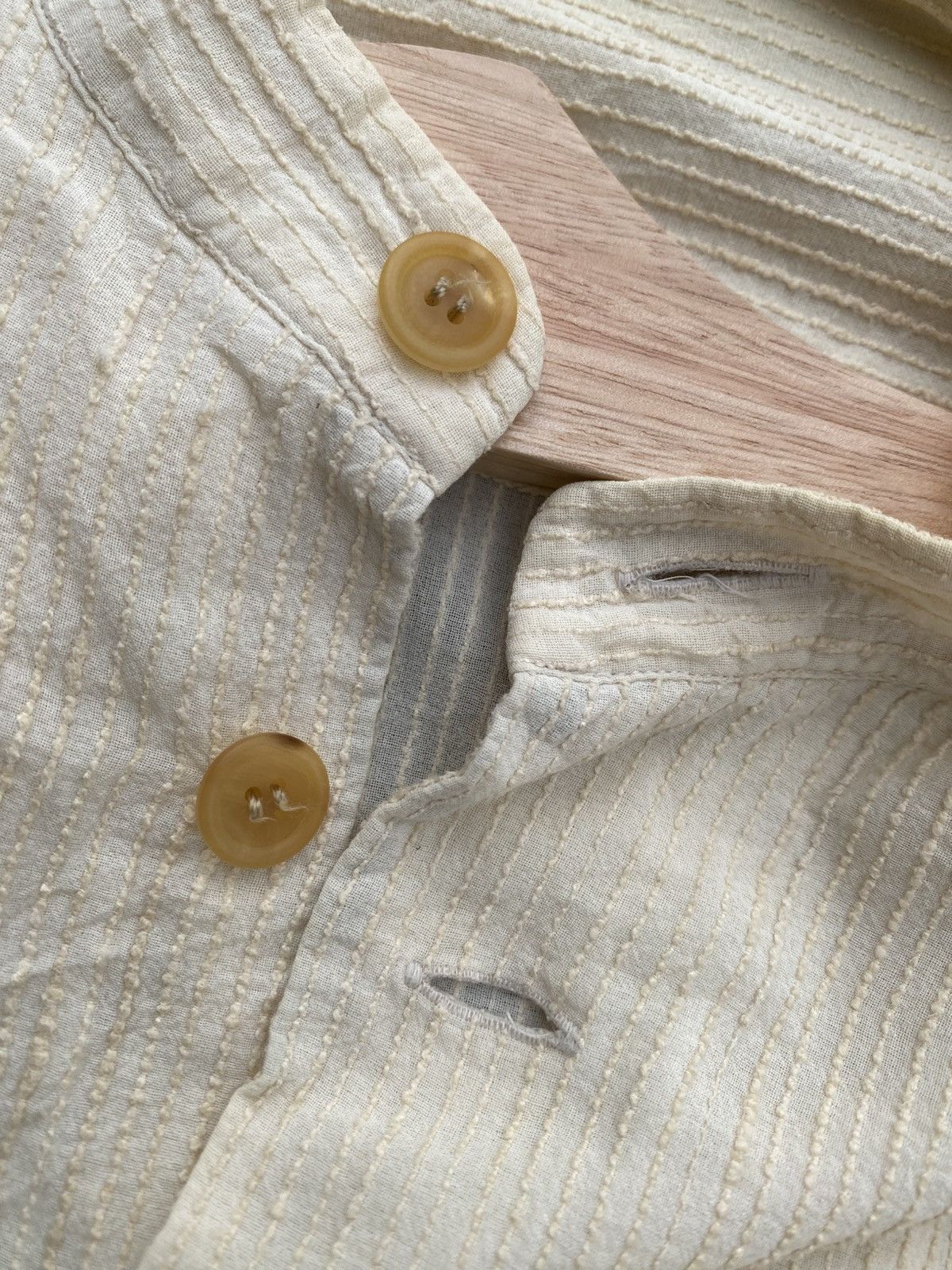 Issey Miyake Rare Vintage 90s Issey Miyake Men Longsleeve Buttons Shirt Size US M / EU 48-50 / 2 - 17 Thumbnail