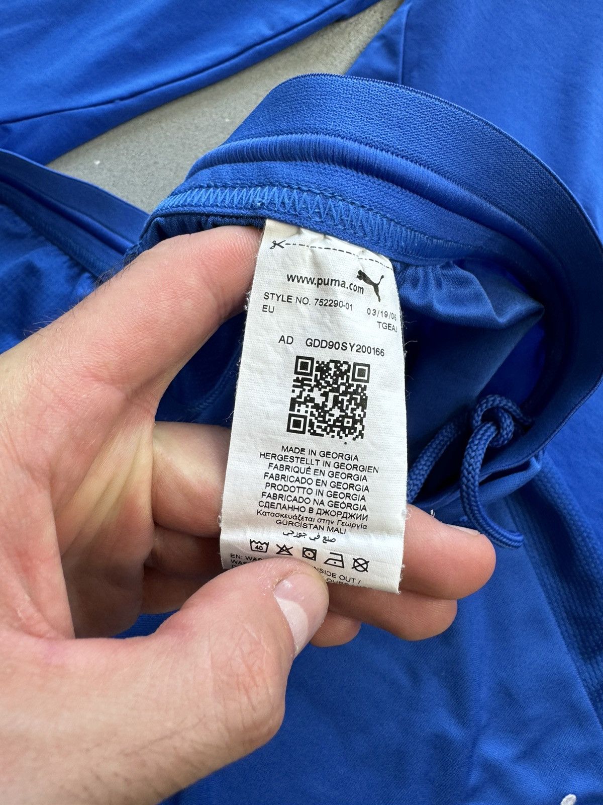 Puma × Vintage 90s Puma Italia Vintage Track Suit Shorts + Jacket Size US L / EU 52-54 / 3 - 9 Thumbnail