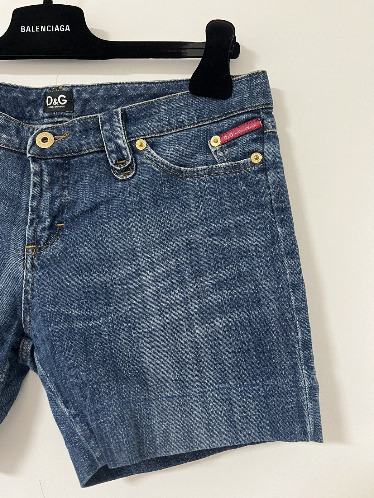 Dolce & Gabbana Short Dolce & Gabbana S blue denim Size 30" / US 8 / IT 44 - 4 Thumbnail