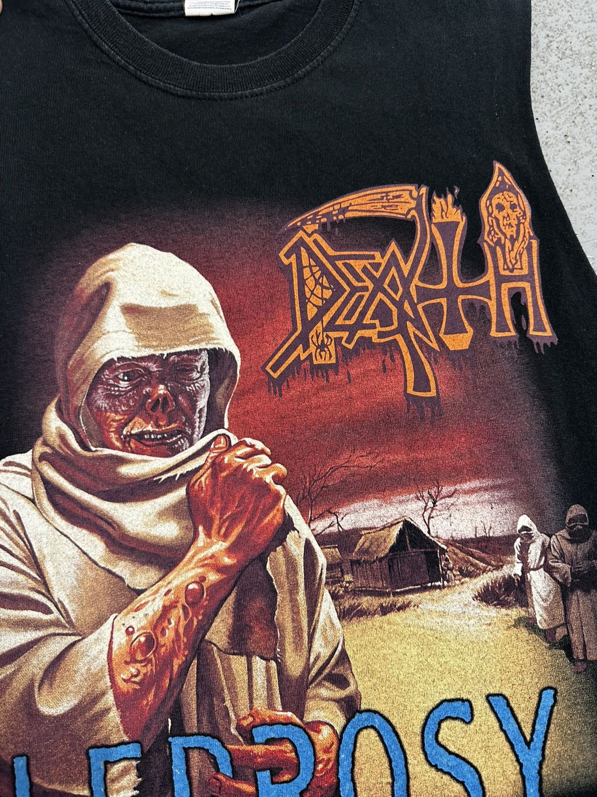 Band Tees Vintage 2008 Death Leprosy Rock Tank Top Size US S / EU 44-46 / 1 - 7 Thumbnail
