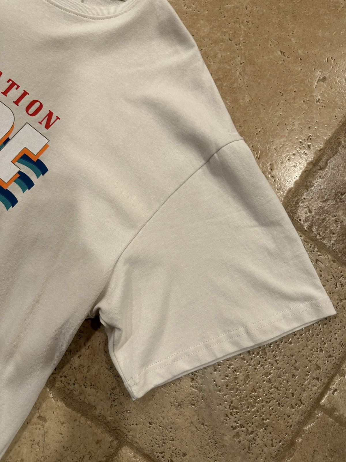 Rhude Rhude Destination Boating Classic Saint Barths Cream T-Shirt Size US XL / EU 56 / 4 - 6 Thumbnail