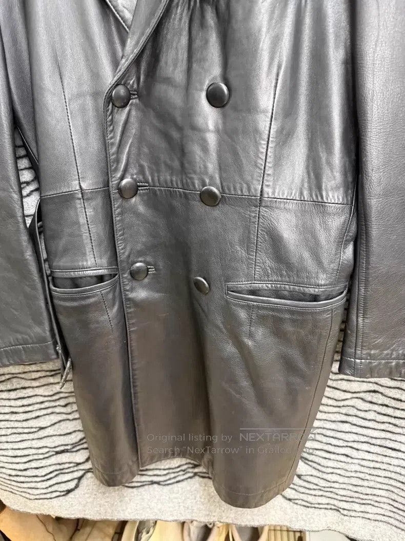 Yohji Yamamoto YOHJI YAMAMOTO Padded Shoulder Sheepskin Coat Size US M / EU 48-50 / 2 - 7 Thumbnail