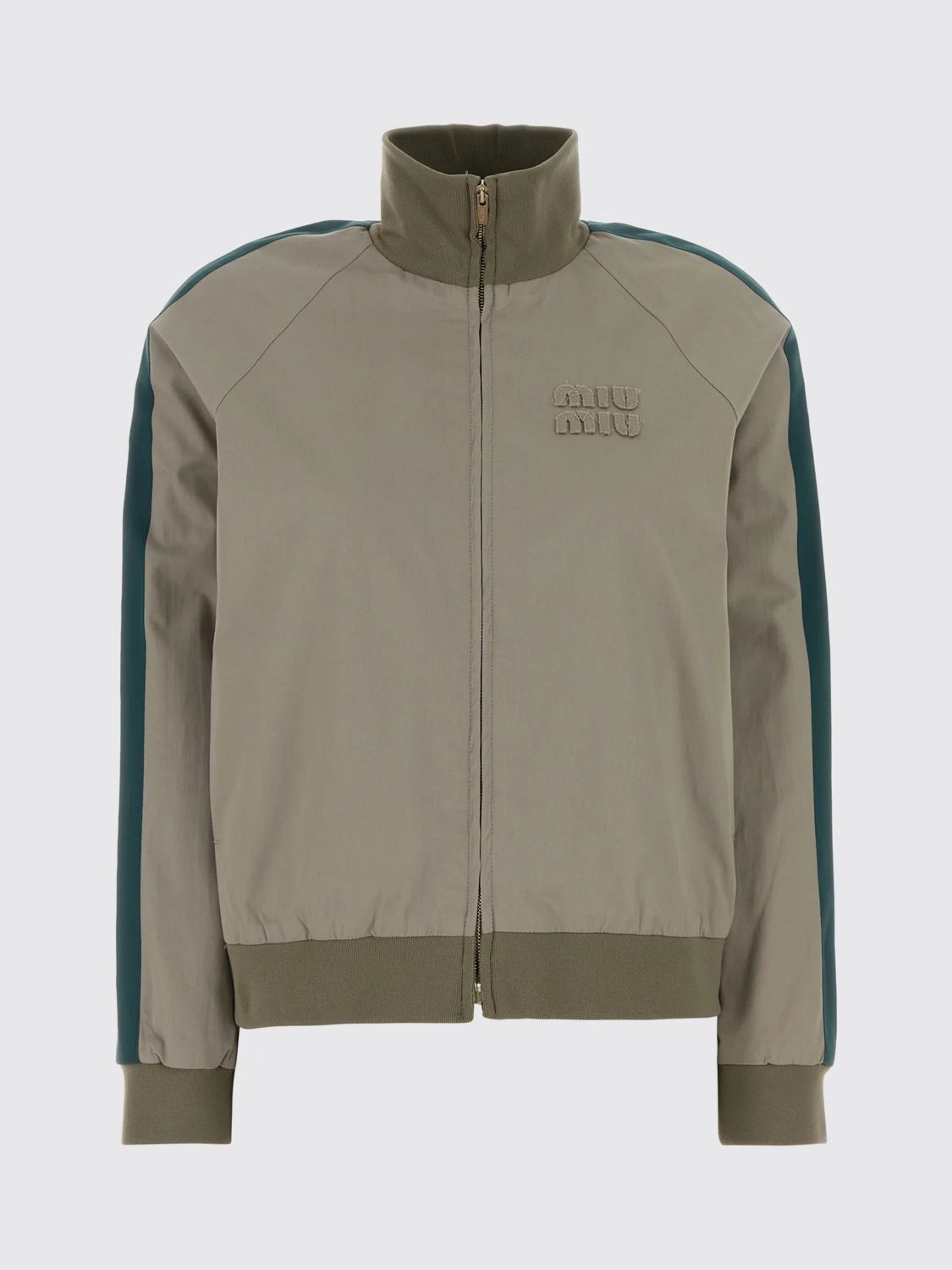 Miu Miu Miu Miu Sweatshirt Woman Kaki Size M / US 6-8 / IT 42-44 - 1 Preview