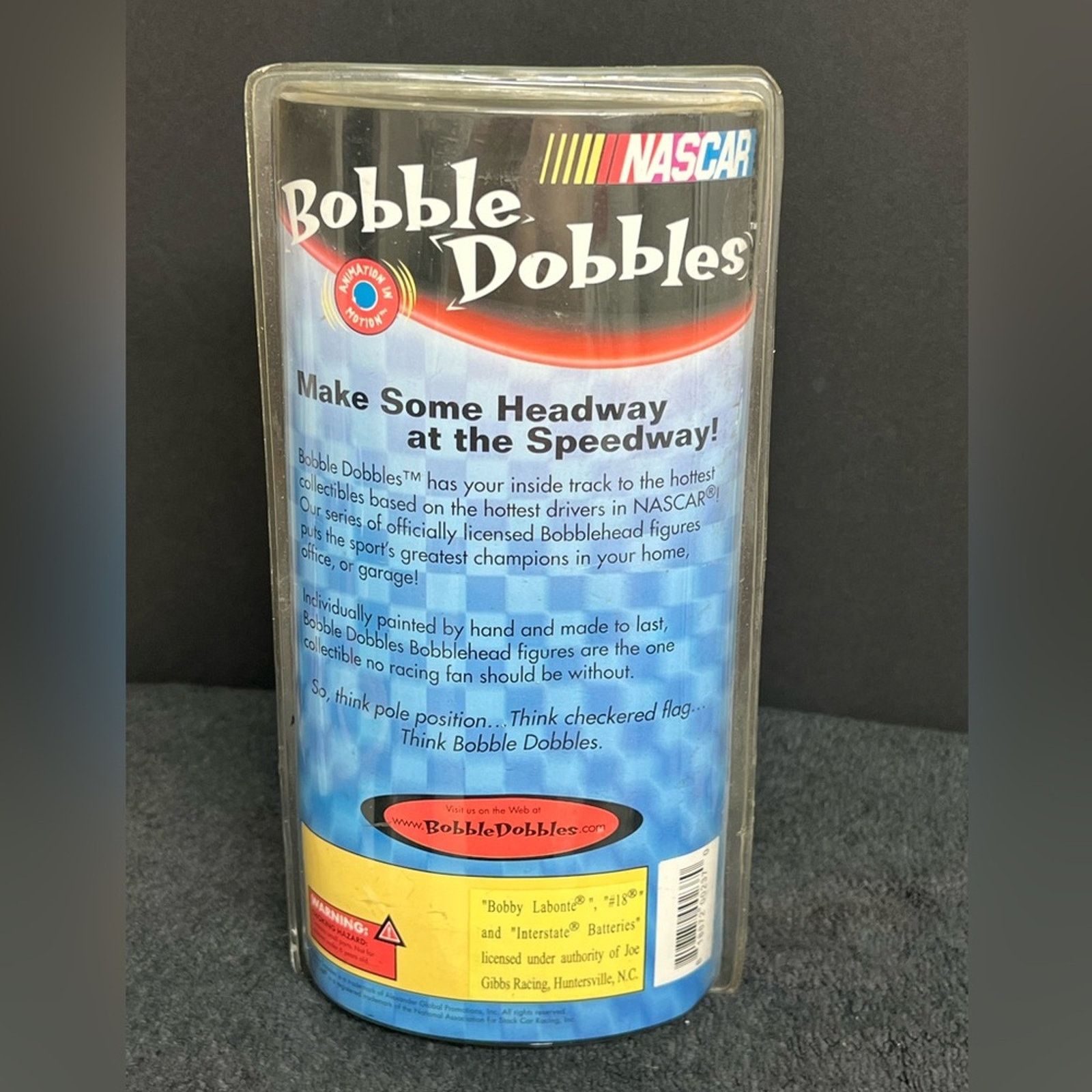 NASCAR Vintage Bobby LaBonte Bobblehead NASCAR Classic Bobble Size ONE SIZE - 2 Thumbnail