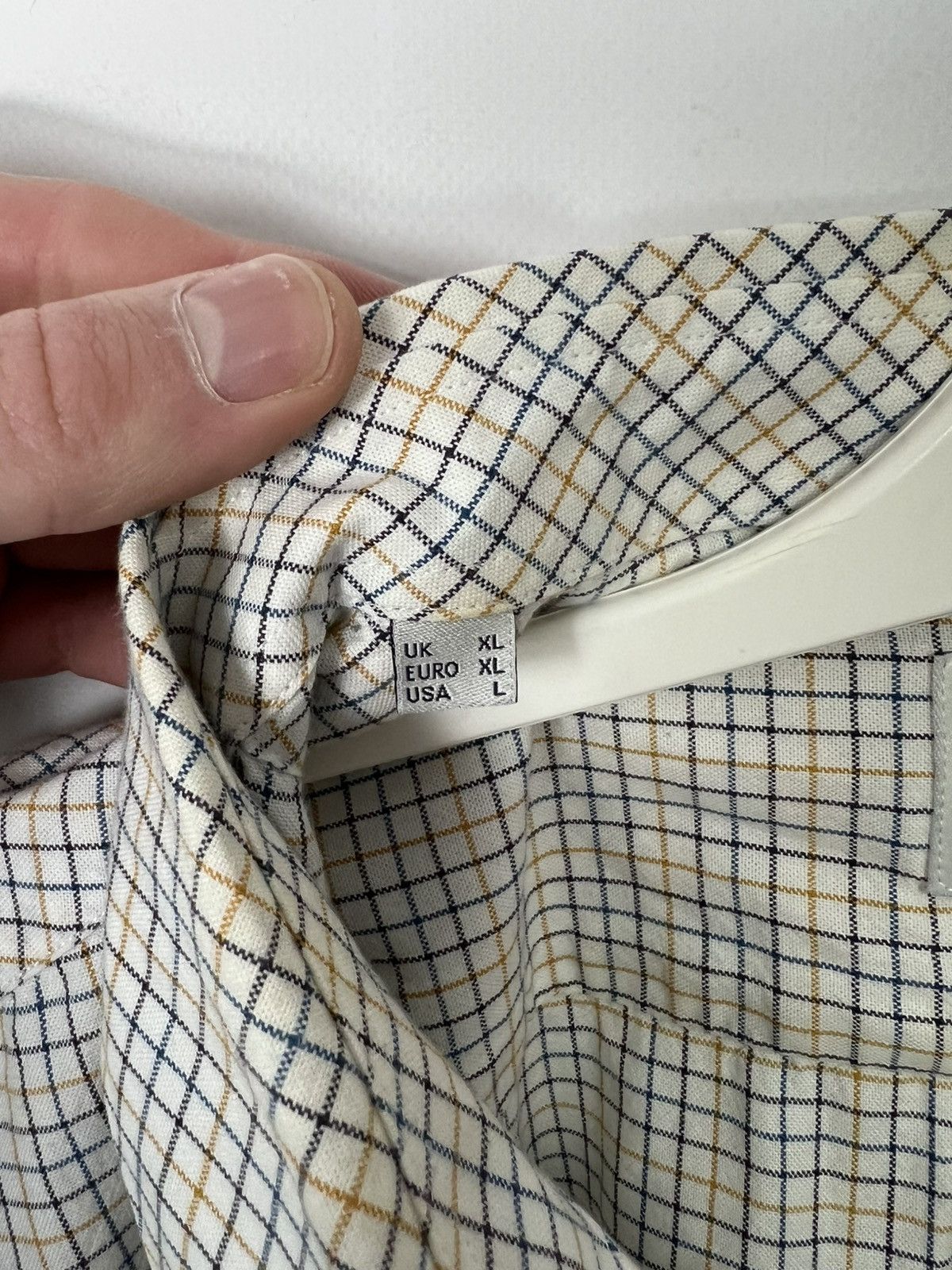 Barbour Vintage streetwear designer Barbour Plaid Button Up Shirt Size US XL / EU 56 / 4 - 5 Thumbnail