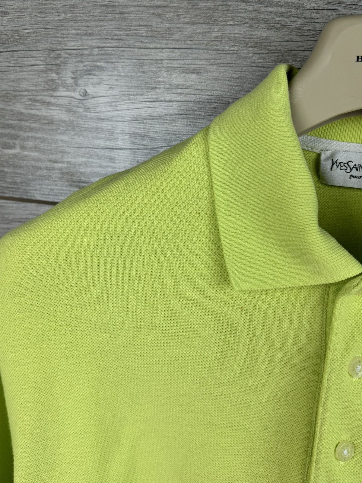 Vintage × Yves Saint Laurent Polo YSL Yves Saint Laurent Luxury Vintage Shirts Size M Size US M / EU 48-50 / 2 - 8 Thumbnail