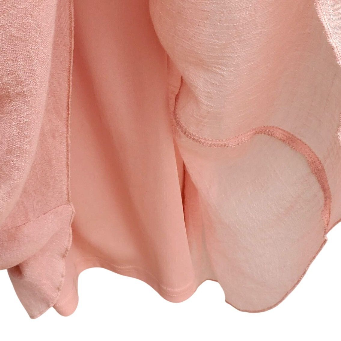 Avenue Avenue Blush Pink Lace Applique Maxi Dress Plus Size 18/20 S Size XXL / US 16-18 / IT 52-54 - 9 Thumbnail