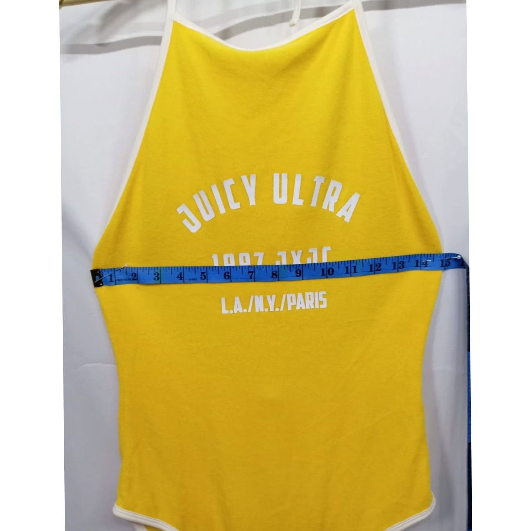 Juicy Couture Juicy by Couture Suit Womens L Yellow Bodysuit Ultra Size Size L / US 10 / IT 46 - 6 Thumbnail
