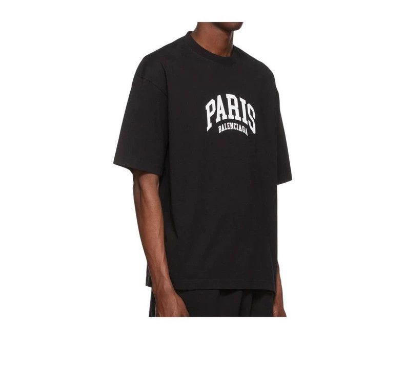 Balenciaga Balenciaga City Letter Logo Short Sleeve Black L Size Size US L / EU 52-54 / 3 - 7 Thumbnail