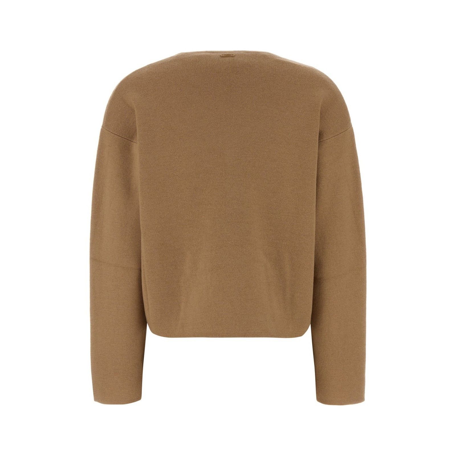 Max Mara MAX MARA Camel Wool Blend Zibello Sweater New & Authentic (W Size XS / US 0-2 / IT 36-38 - 2 Thumbnail