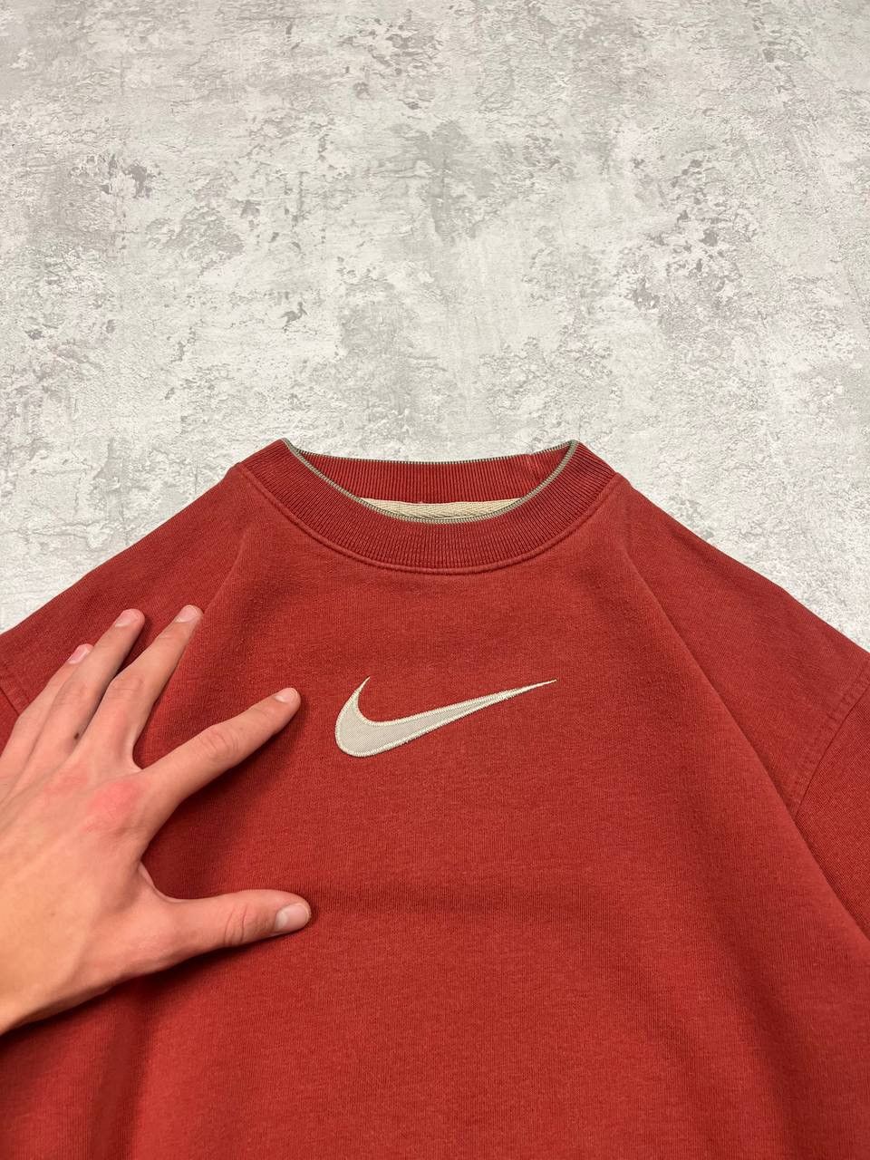 Nike Vintage Nike Sweatshirt Center Big Logo Size US S / EU 44-46 / 1 - 4 Thumbnail