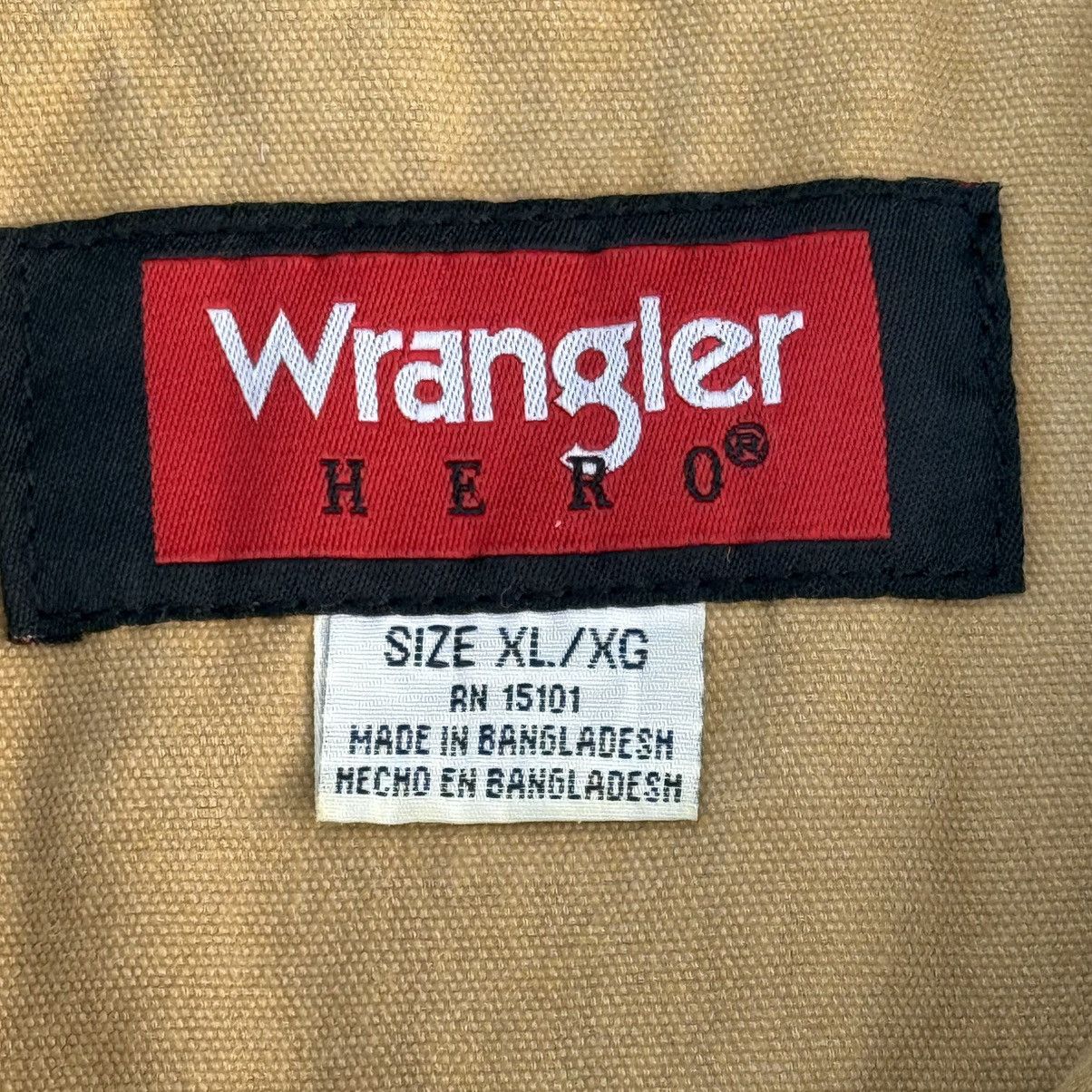 Wrangler Wrangler Hero Canvas Vest Brown Corduroy Trim Sherpa Lining Size US XL / EU 56 / 4 - 4 Thumbnail