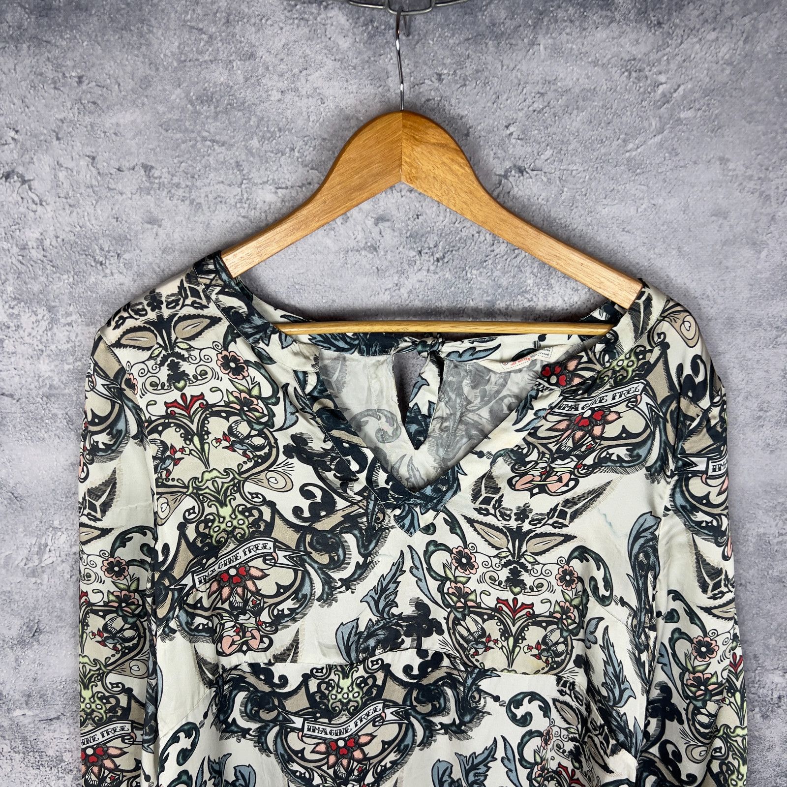 Odd Molly Odd Molly Women’s Dress Size 3 Multicolor Long Sleeve ` Size XS / US 0-2 / IT 36-38 - 2 Thumbnail