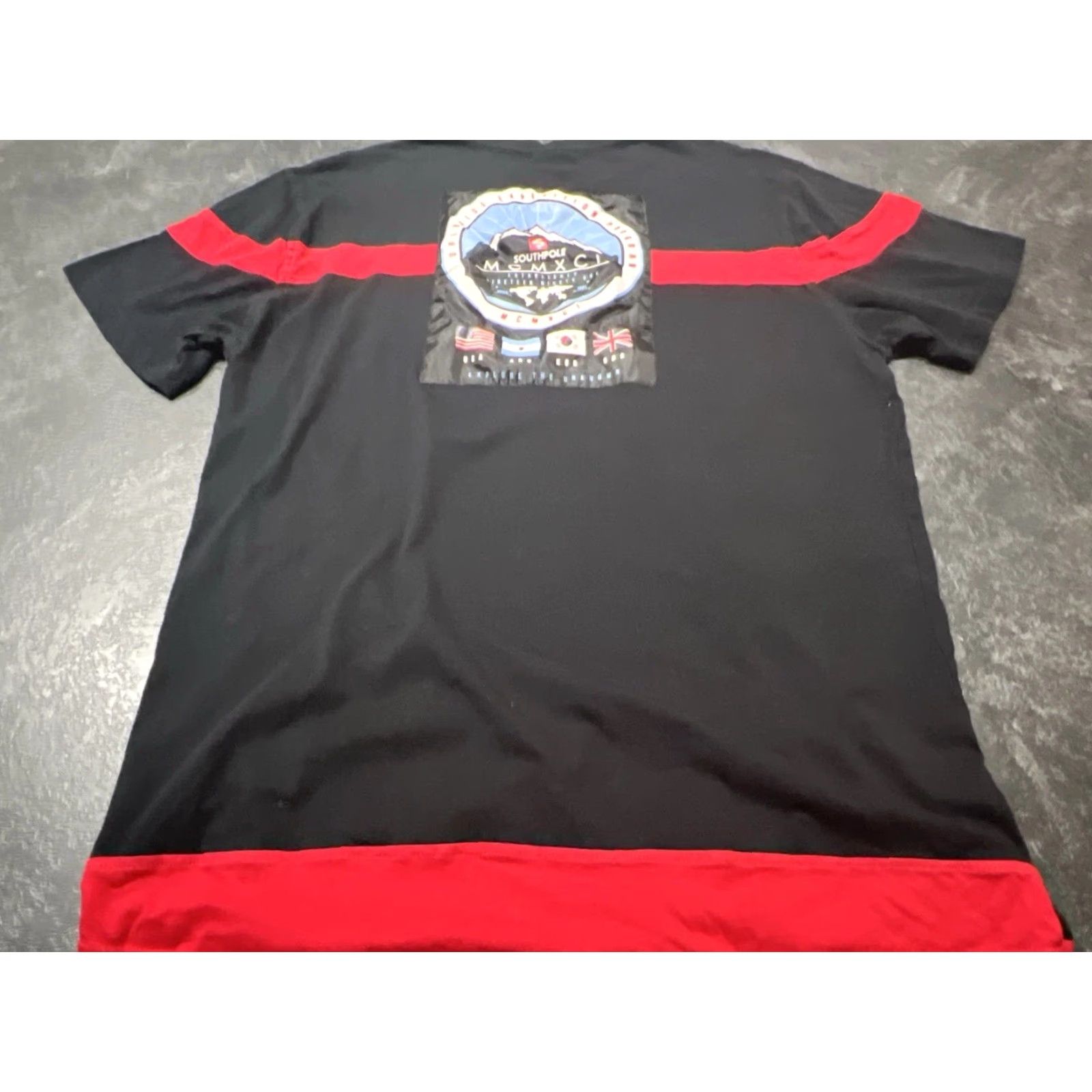 Southpole VINTAGE SouthPole Authentic Adventure Graphic T-Shirt Black Men's XL RARE Size US XL / EU 56 / 4 - 2 Thumbnail