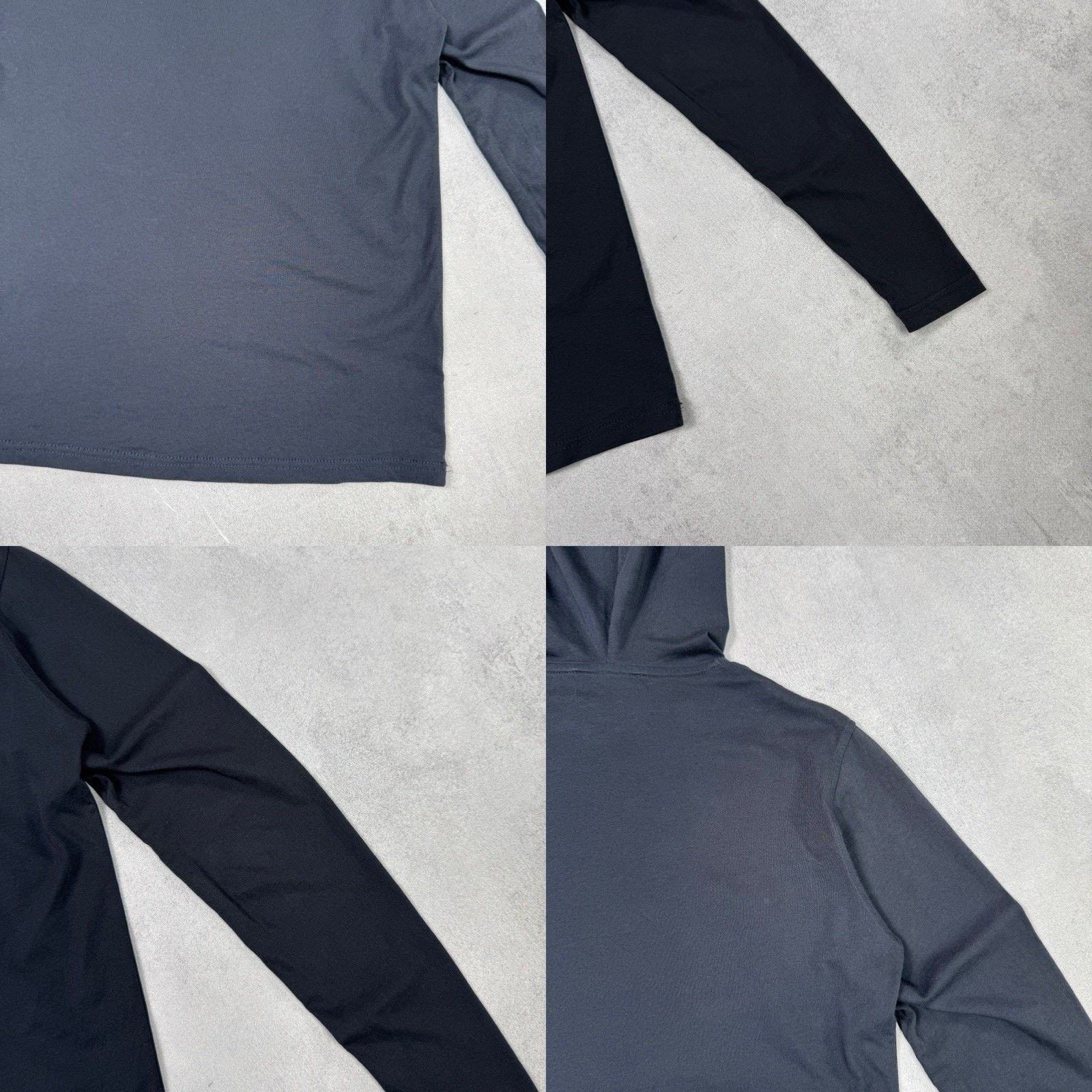 Balmain Balmain Paris Long Sleeve T-Shirt With Hood Size XS Black Size US XS / EU 42 / 0 - 24 Thumbnail