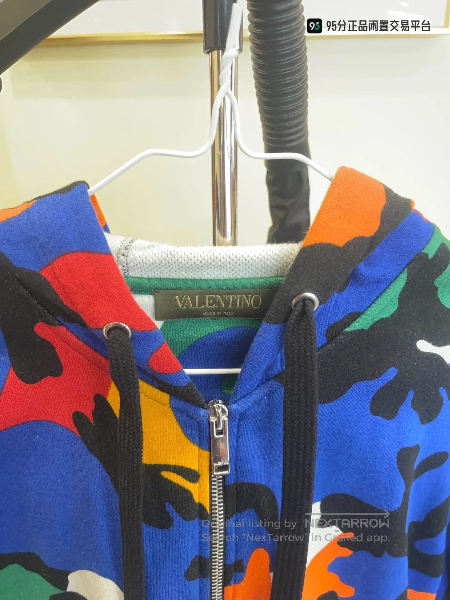 Valentino Valentino Camo Zip Hooded Jacket. Size US M / EU 48-50 / 2 - 4 Thumbnail