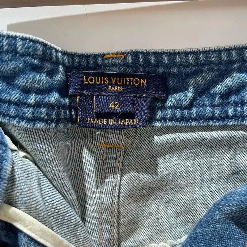 Louis Vuitton Louis Vuitton Blue Denim Pants for Women . Size 30" / US 8 / IT 44 - 3 Thumbnail