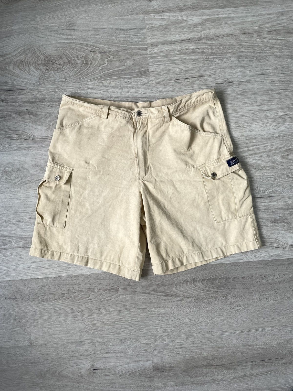 No Fear × Vintage Vintage Cargo Shorts No Fear Size US 34 / EU 50 - 2 Thumbnail