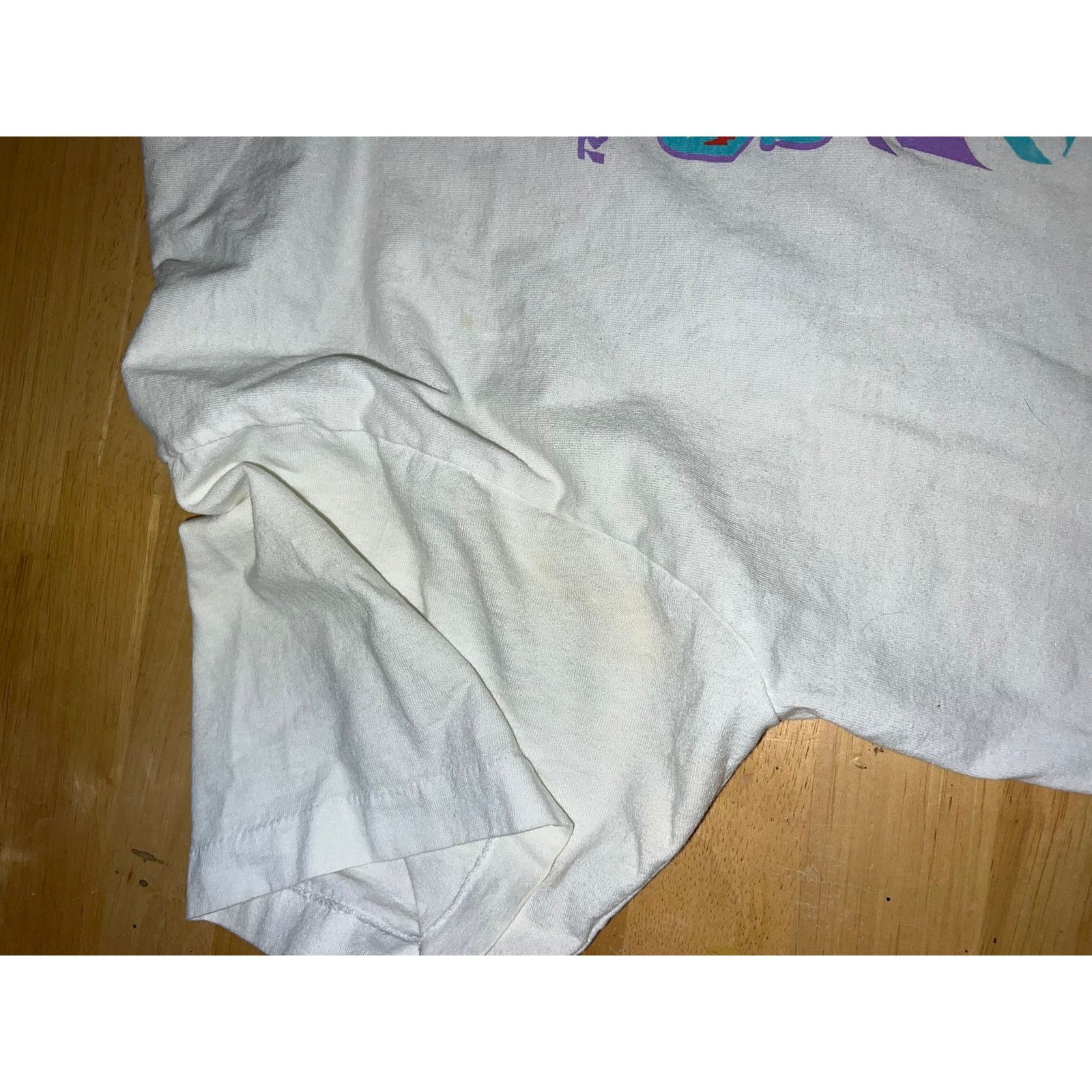 Vintage Vintage Skate Shirt Rattle & Roll Rollerskate White XL 90 Size US XL / EU 56 / 4 - 10 Thumbnail