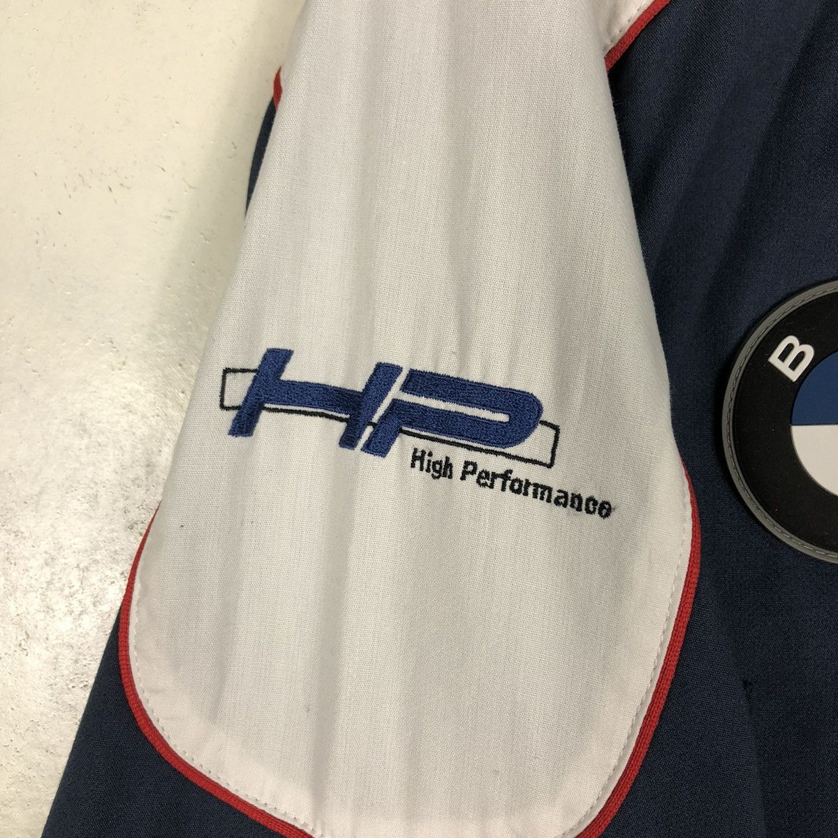 Japanese Brand 🔥VINTAGE WORK SHIRT RACING JACKET BMW MOTORRAD BIG LOGO Size US M / EU 48-50 / 2 - 19 Thumbnail