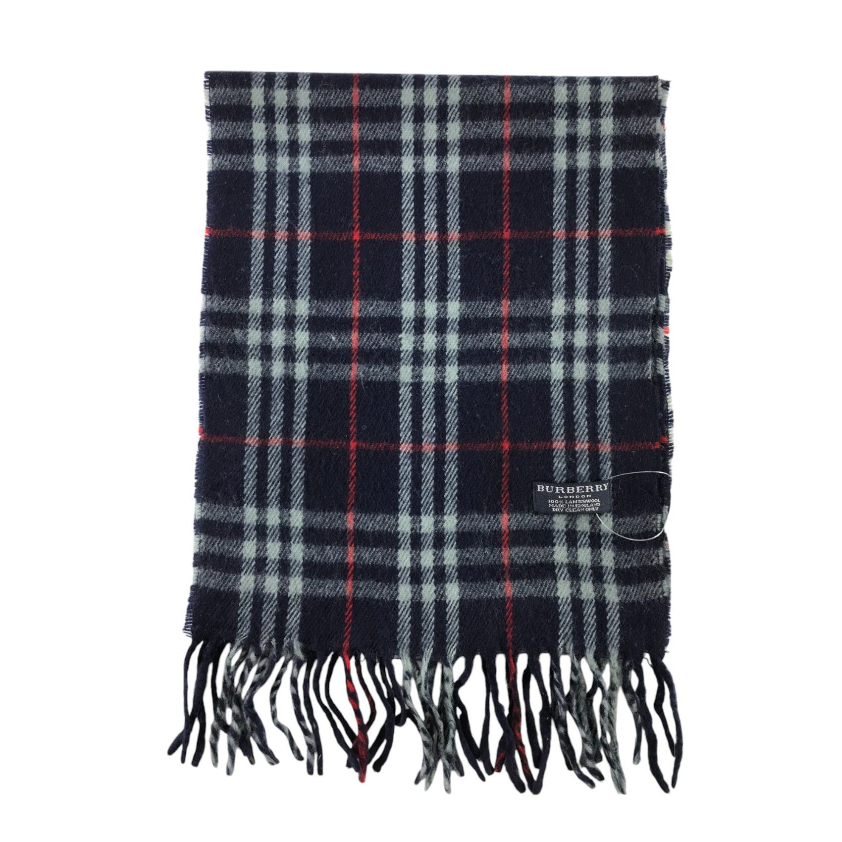 Burberry × Vintage Burberry Scarf / Muffler / Neckwear - WW1912 Size ONE SIZE - 2 Thumbnail