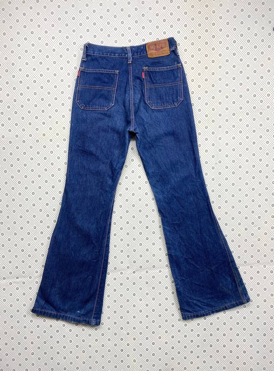 Big John × Vintage Vintage Rockabilly Flare Denim Pant By Big John Size US 28 / EU 44 - 2 Thumbnail