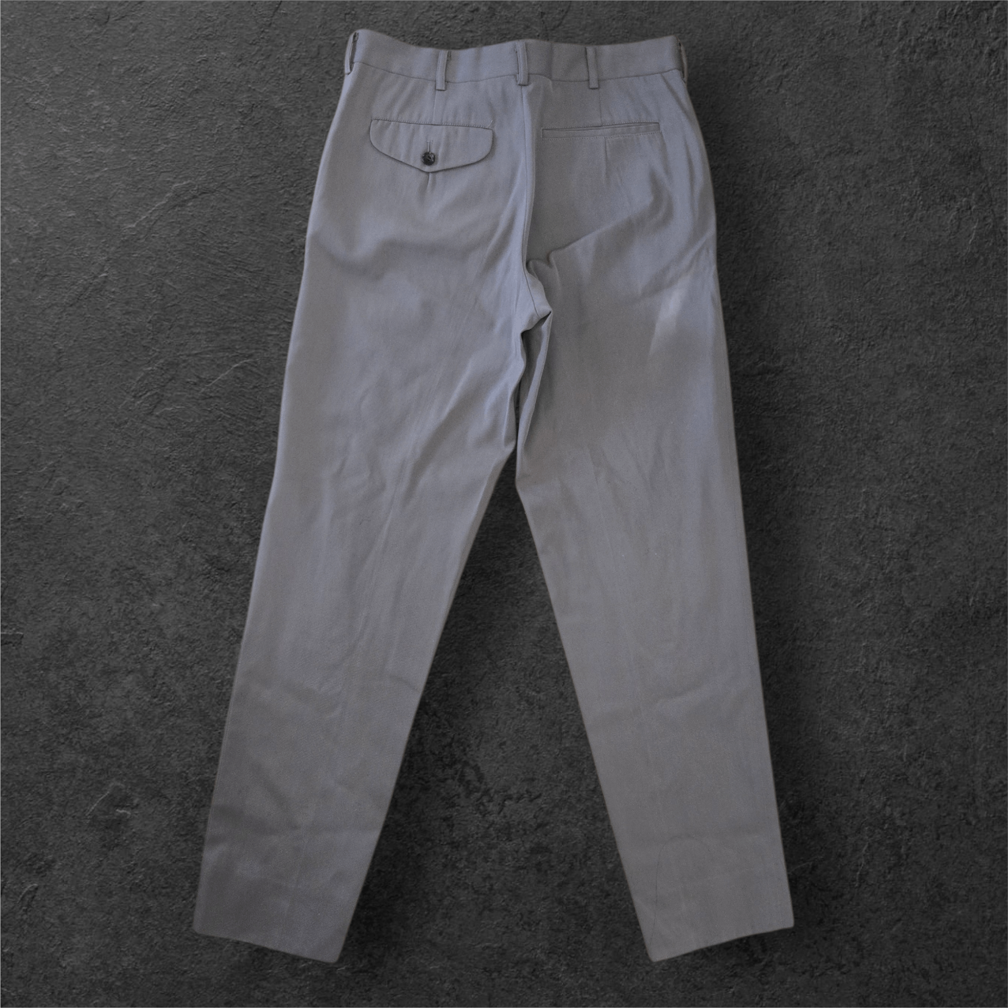 Comme des Garcons Comme des Garcons Wool Gabardine Beige Trousers Size US 30 / EU 46 - 3 Thumbnail