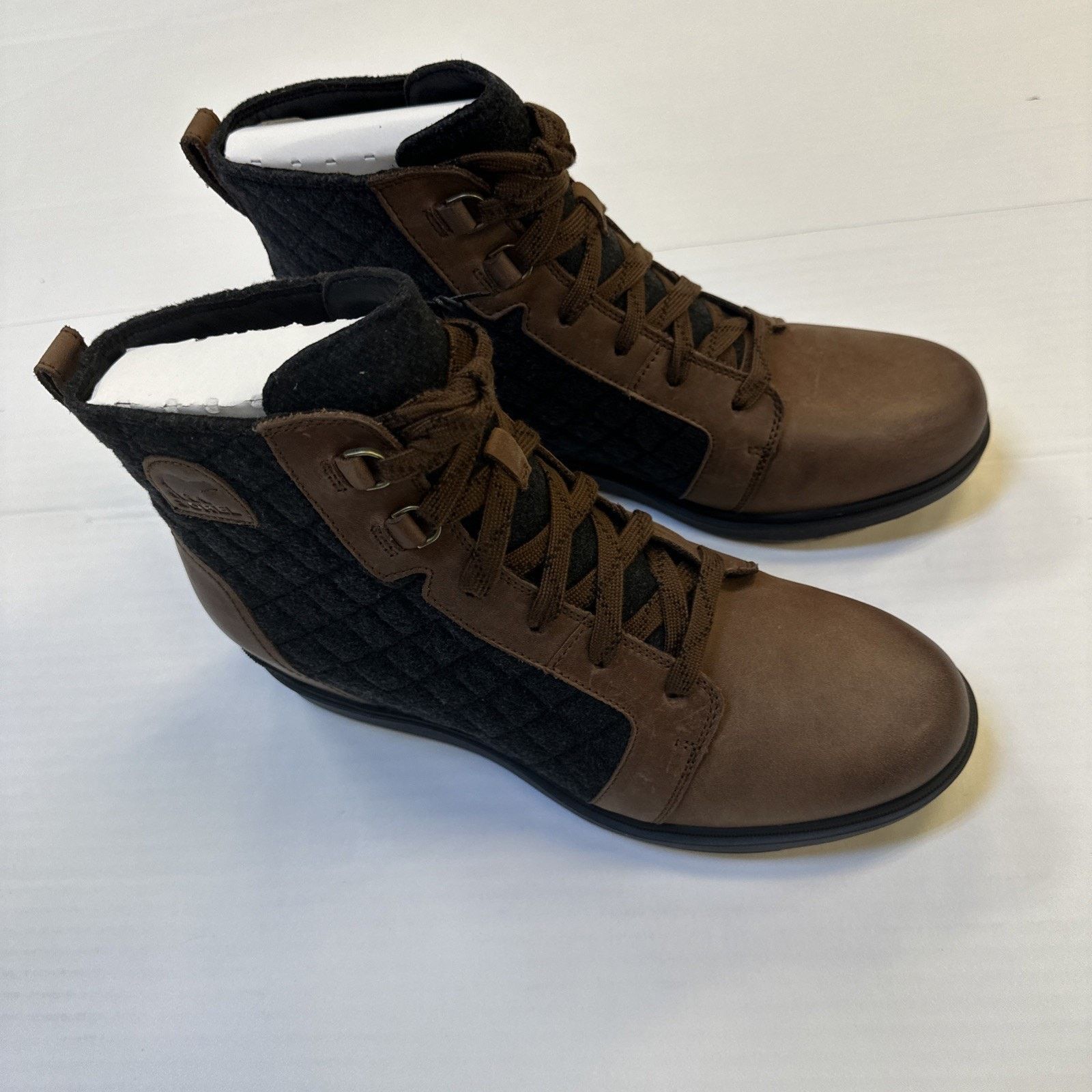 SOREL Sorel Women's Size 12 Evie II NW Lace Boots Dark Brown Size US 12 / IT 42 - 2 Thumbnail