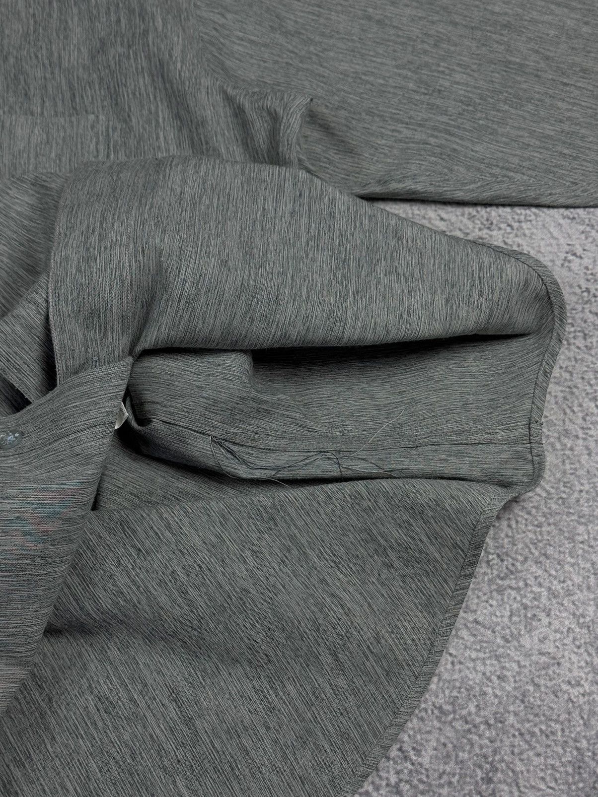 Designer × Versace × Vintage Vintage Versace Classic V2 Gray Melange Long Sleeve Shirt Size US M / EU 48-50 / 2 - 13 Thumbnail