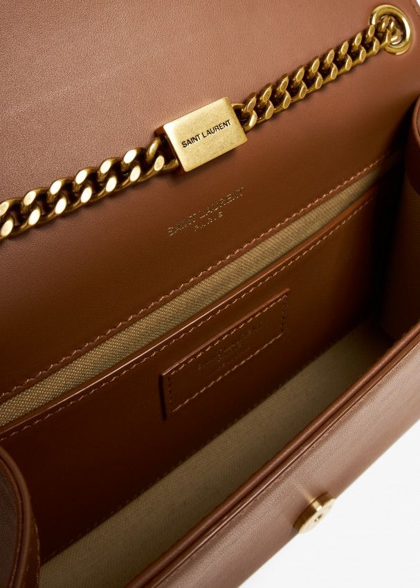 Saint Laurent Paris o1b1hav110425 Size: OS / Kate Small in Canvas Leather Bag Size ONE SIZE - 4 Thumbnail
