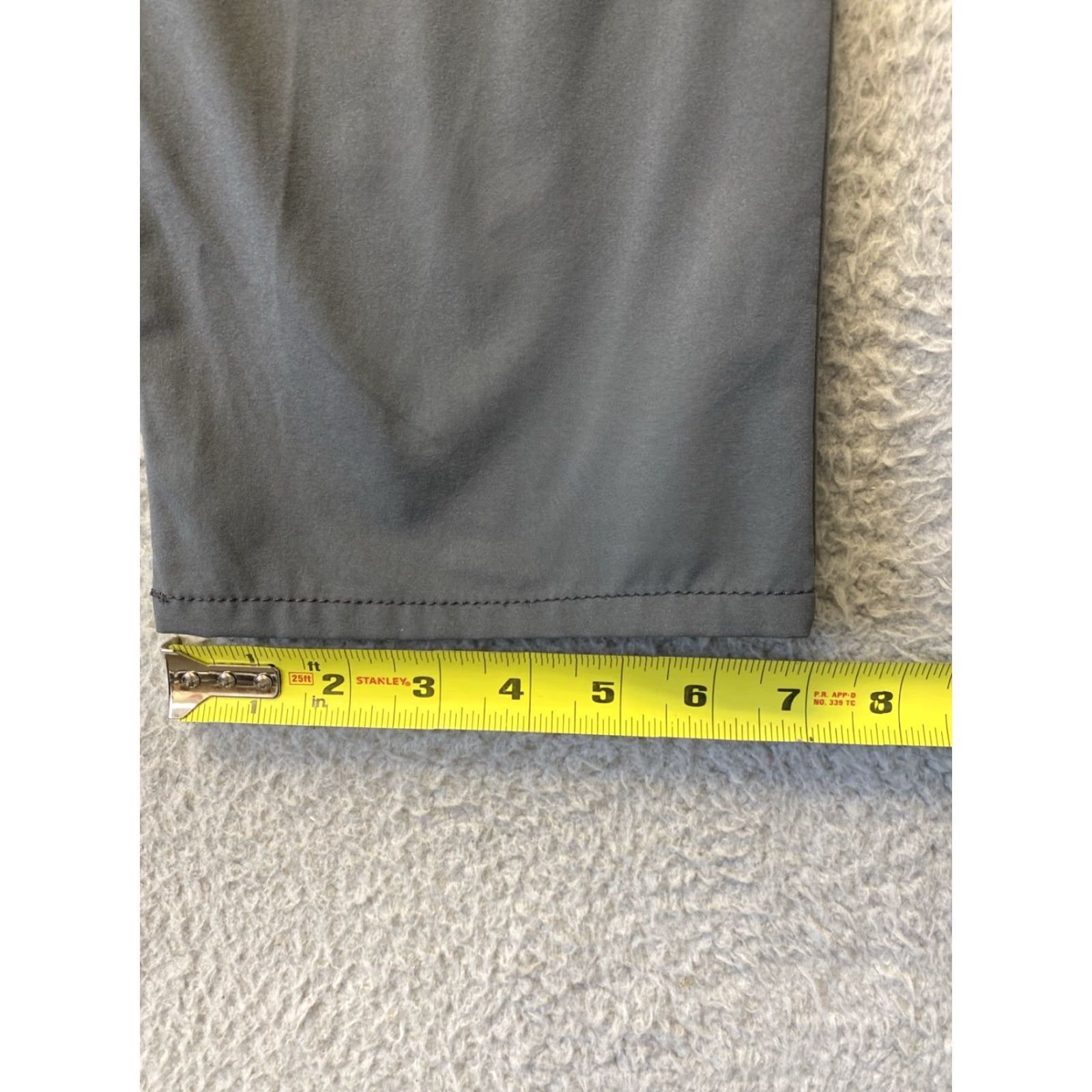 J.Crew J.Crew Slim Tech Pants Mens 33x30 Gray Stretch Preppy Travel Golf /138-4 Size US 33 - 7 Thumbnail