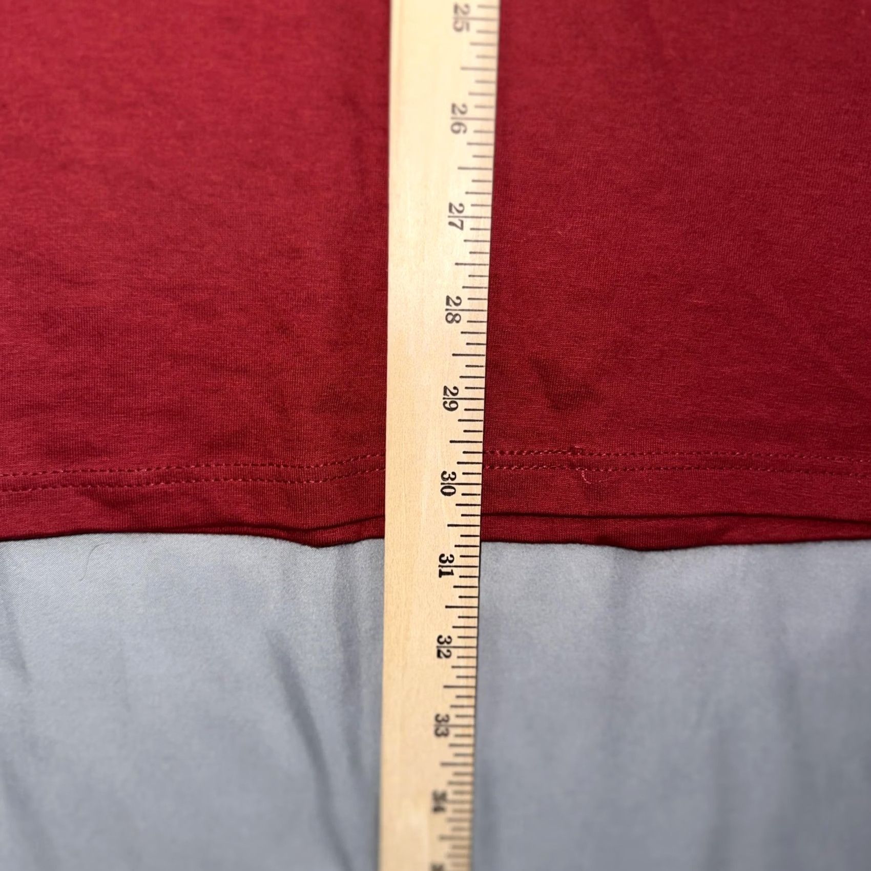 Russell Athletic VINTAGE Russell Athletic Shirt Mens L Red Pocket Tee Made USA Cotton Size US L / EU 52-54 / 3 - 6 Thumbnail