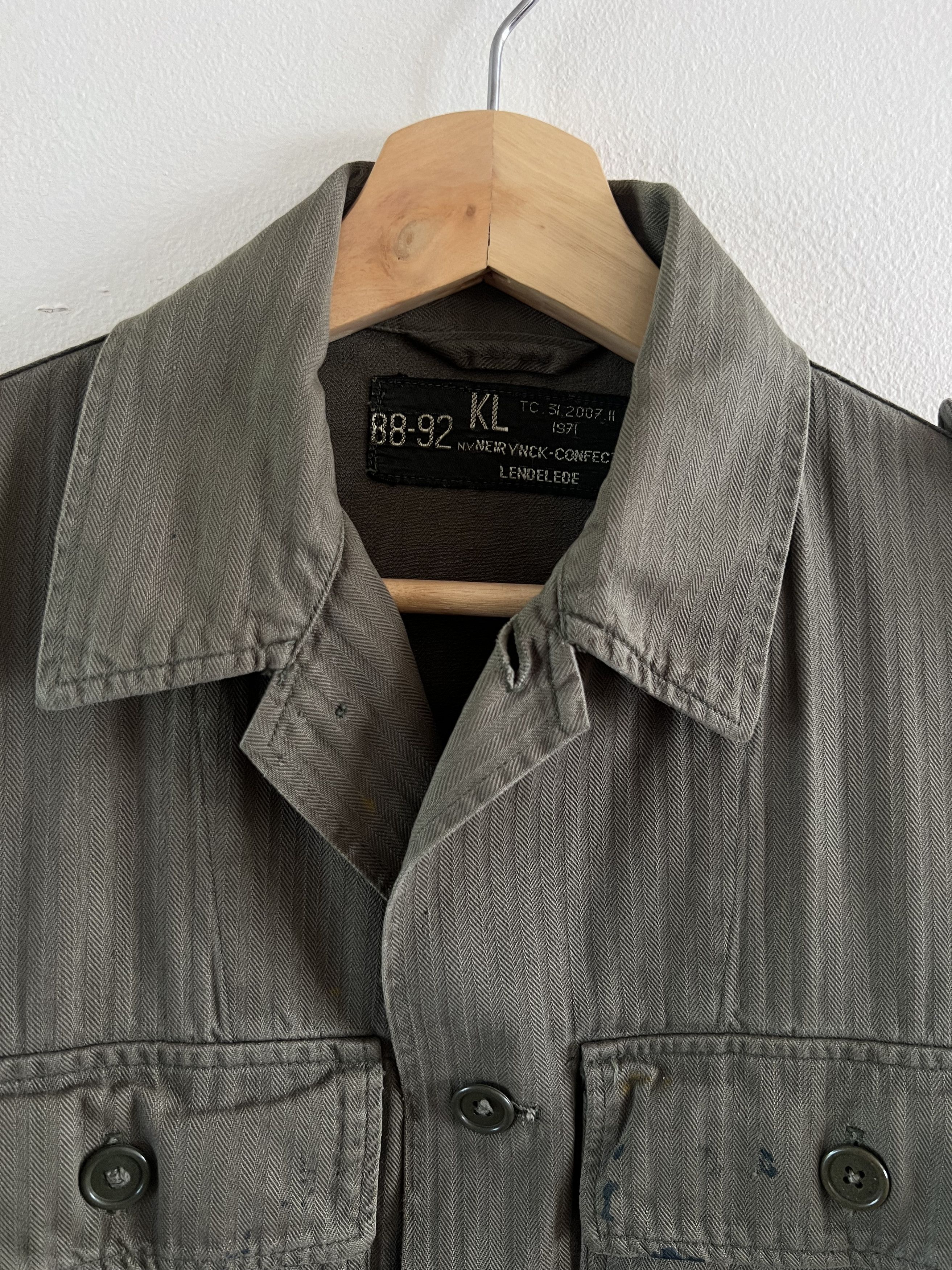 Other Vintage Dutch 70s Military KL Jacket Size US M / EU 48-50 / 2 - 2 Thumbnail