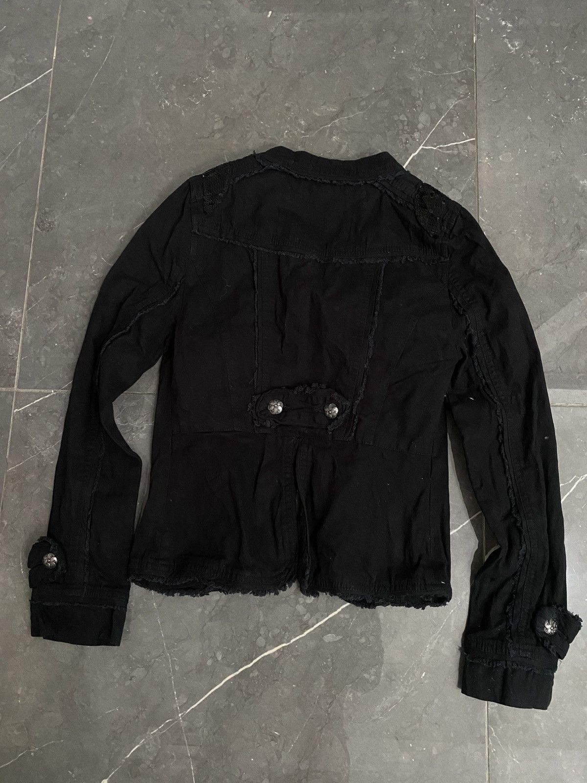 Share Spirit Homme Vampire Style Jacket Glitter Japanese Vkei Size S / US 4 / IT 40 - 4 Thumbnail