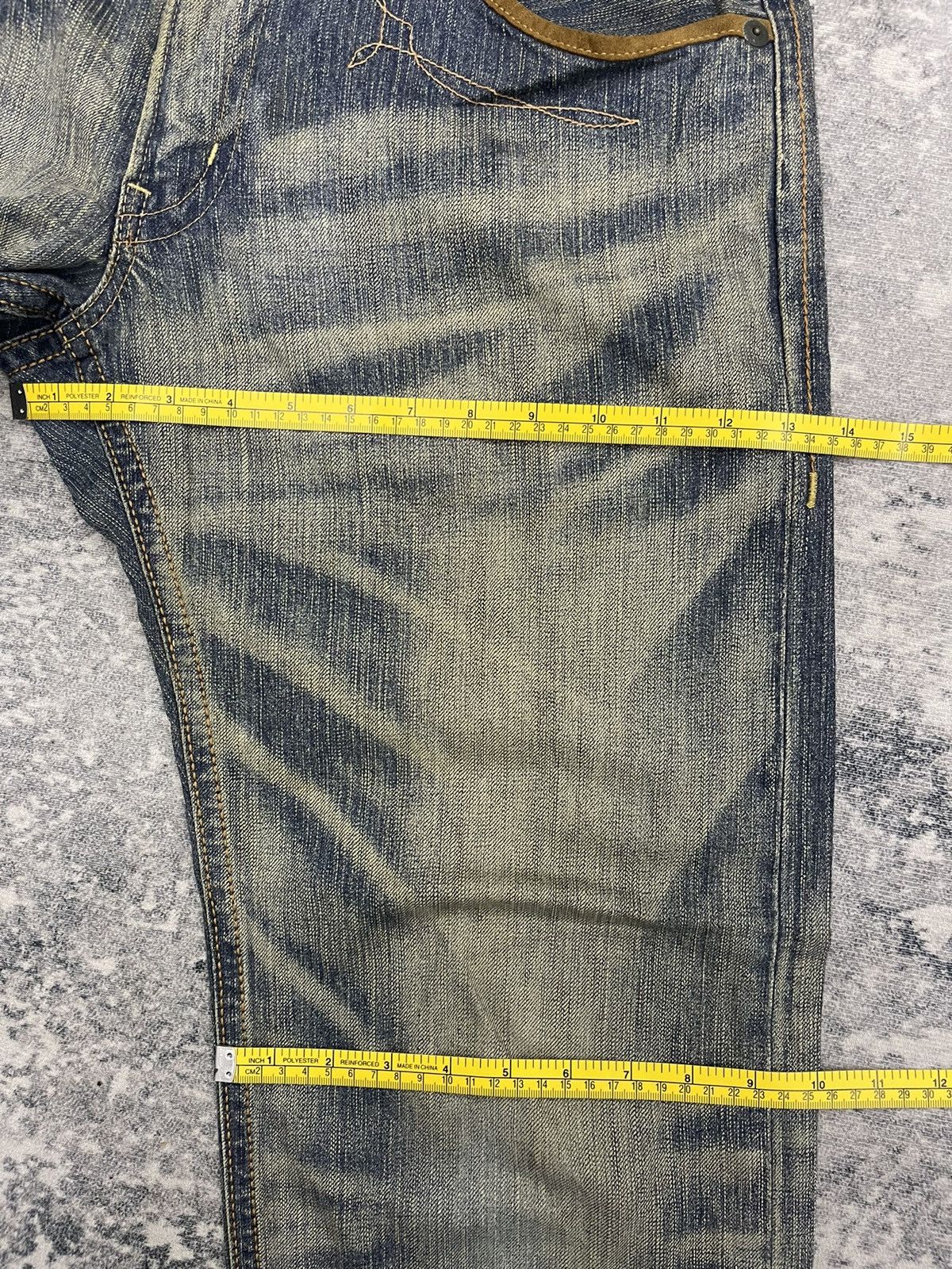 Edwin Edwin XV Baggy faded blue denim s6 Size US 32 / EU 48 - 17 Thumbnail